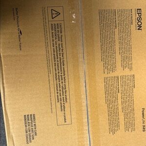 Epson PowerLite X49 Projector Model H982A